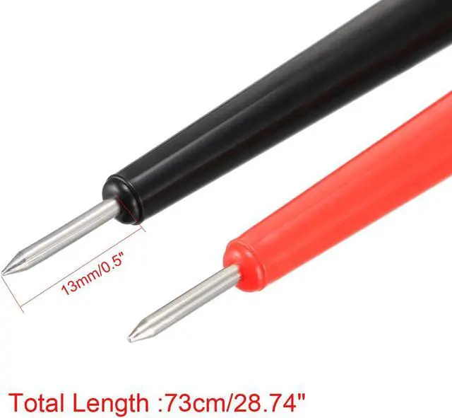 Alt view image 3 of 5 - Test Leads Banana Plug with Needle Probe﻿ and Alligator Clips, 10A , 4-in-1 Set