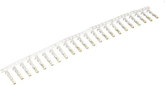 Alt view image 3 of 3 - 22 pcs Female Pin Connector Terminals 2.54mm Pitch for Jumper Wire Cable