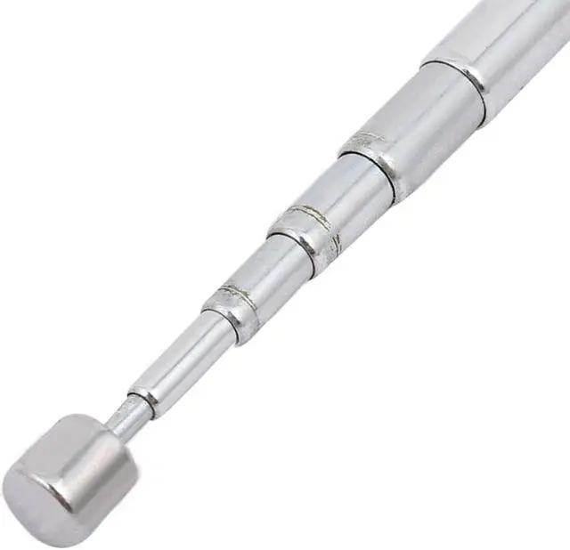Alt view image 2 of 3 - Radio TV Stainless Steel 6 Sections Telescopic Antenna Whip 67cm Extend Length
