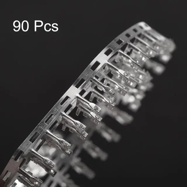Alt view image 3 of 4 - 90pcs Silver Tone Metal PH2.0 Female Pin Terminal Connector for Jumper Wire