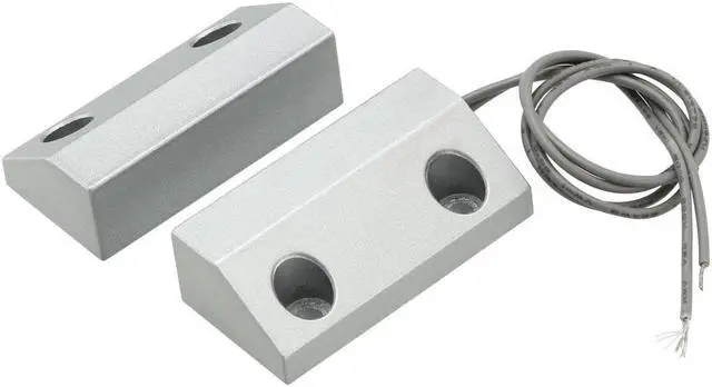 Main image of MC-56 NC Alarm Security Rolling Gate Garage Door Contact Magnetic Reed Switch Silver Gray