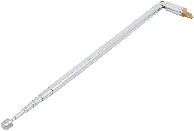 Main image of Radio TV Stainless Steel 6 Sections Telescopic Antenna Whip 67cm Extend Length