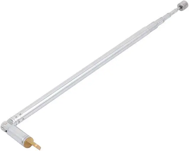 Alt view image 3 of 3 - Radio TV Stainless Steel 6 Sections Telescopic Antenna Whip 67cm Extend Length