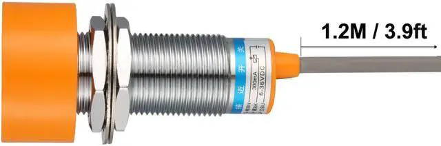 Alt view image 5 of 5 - 20mm Inductive Proximity Sensor Switch Detector NPN NO DC 6-36V 300mA 3-wire SC-3020A