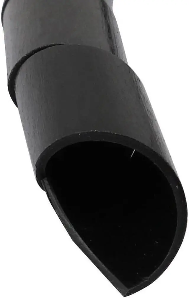 Alt view image 2 of 2 - Flexible Spiral Tube Cable Wire Wrap Black Manage Cord 12mm Dia x 2 Meter Long