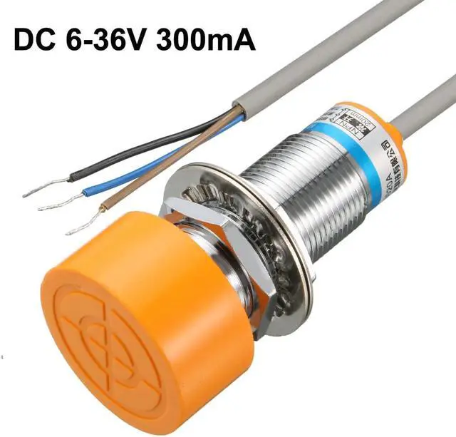Alt view image 2 of 5 - 20mm Inductive Proximity Sensor Switch Detector NPN NO DC 6-36V 300mA 3-wire SC-3020A