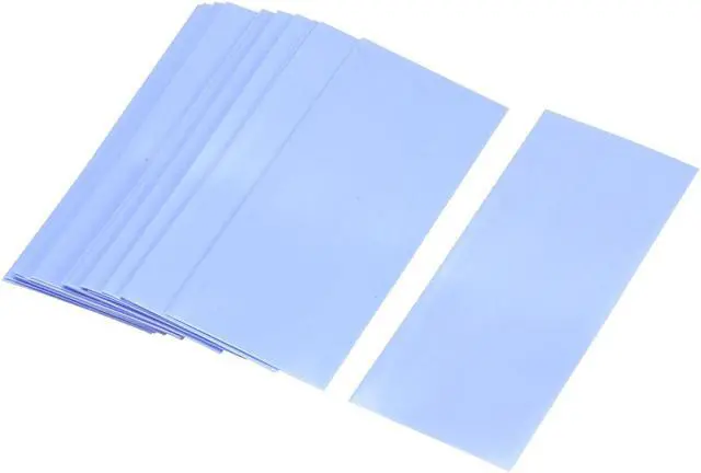 Main image of Heat Shrink Tubing 29.5mm Flat Width Pre Cut Heat Shrink Wrap Tube for 18650 72mm Length Light Blue 20pcs