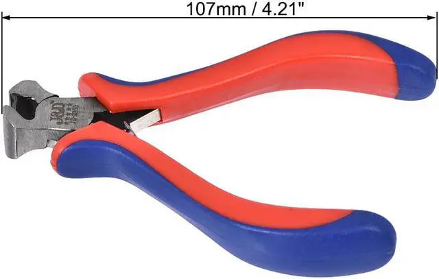 Alt view image 2 of 4 - End Cutting Pliers 5 Inch Mini Precision End Nippers Wire Cutter Pliers Nail Puller Tool 2 Pcs
