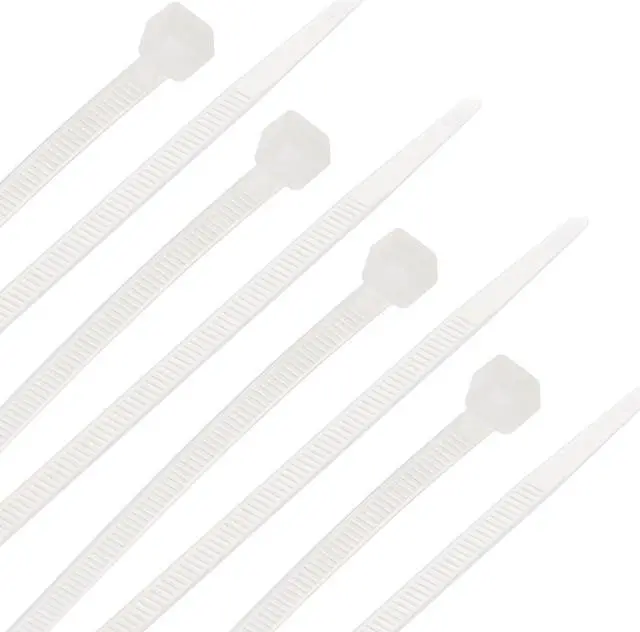Main image of Nylon Cable Ties 16 Inch Self-Locking Zip Ties 0.2 Inch Width White 50pcs