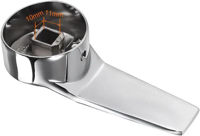 Alt view image 3 of 4 - Faucet Lever Handle 40mm Cartridge Universal Replacement Metal Lever Handle Kit