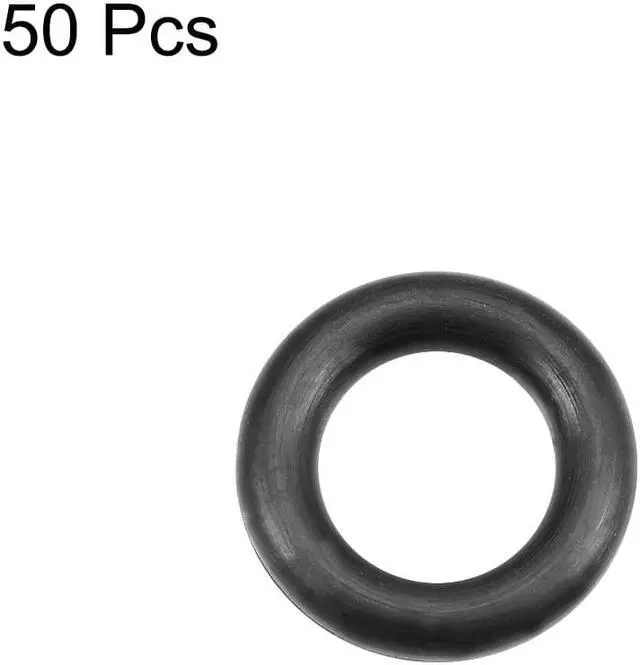 Alt view image 2 of 3 - O-Rings Nitrile Rubber 7mm Inner Diameter 12mm OD 2.5mm Width Round Seal Gasket 50 Pcs