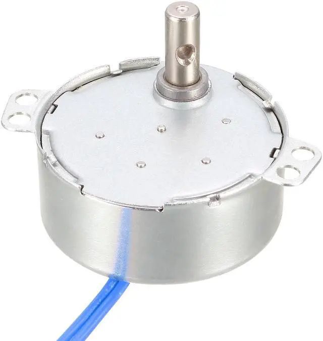 Main image of Synchronous Motor AC 100-127V 15-18RPM 50-60Hz CCW/CW 4W Turntable Gear Box for Microwave Oven