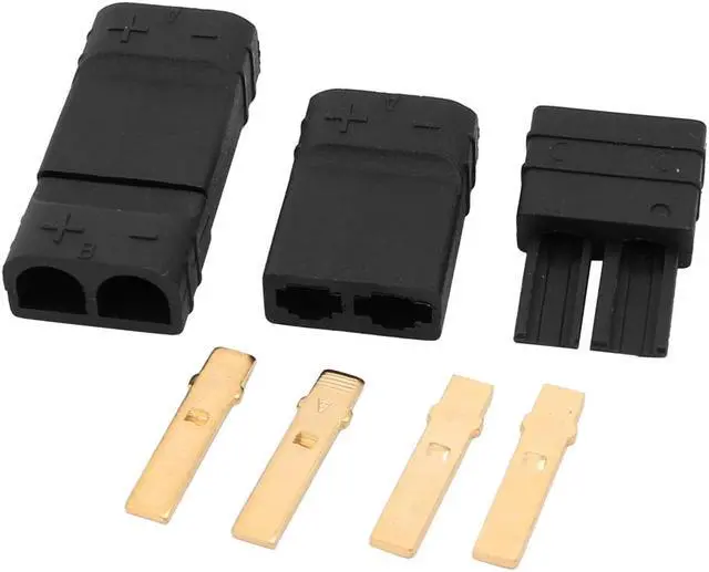 Alt view image 3 of 3 - 10Sets MPX Multi-Channel Switch Connector Multiplex Socket Plastic Black