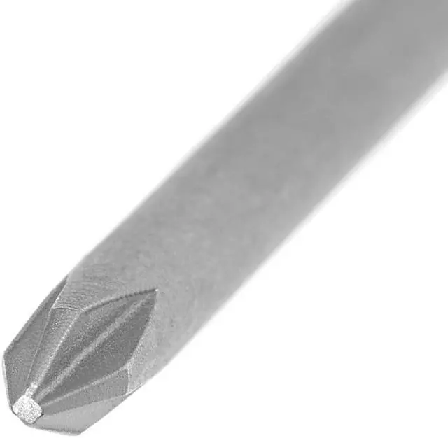 Alt view image 3 of 4 - 10Pcs 1/4-Inch Hex Shank 65mm Length Phillips 3.5PH1 Magnetic Screw Driver S2 Screwdriver Bits