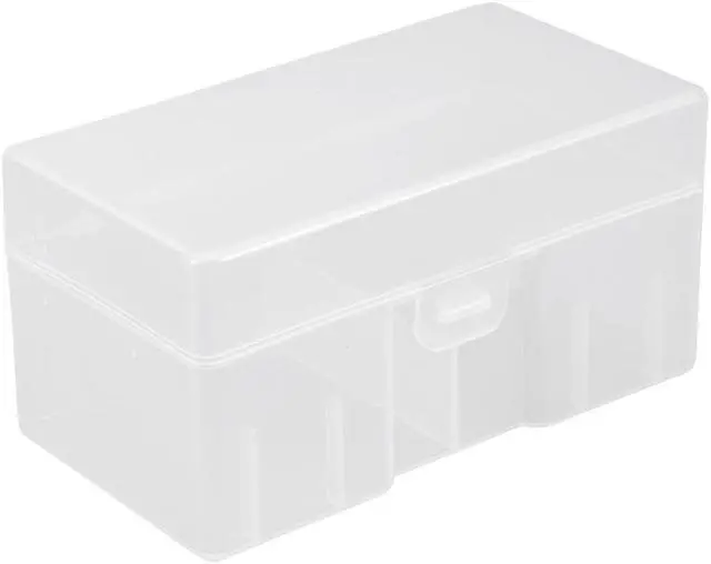 Alt view image 2 of 4 - Unique Bargains Clear Plastic Rectangle Storage Box Case Container Holder f 12 x 9V Battery