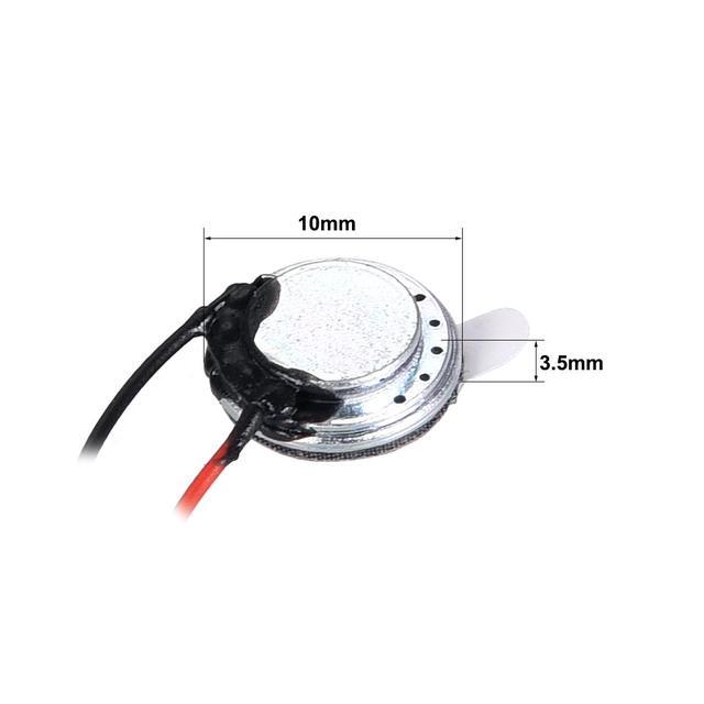 thumbnail image 2 of Uxcell 0.5W 8 Ohm Mini DIY Speaker 10mm Round Shape Replacement Loudspeaker 4pcs 2 of 11