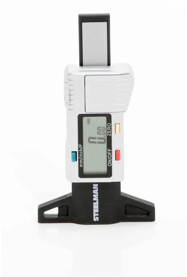 Alt view image 3 of 13 - STEELMAN 60664 Digital Tire Tread Depth Gauge, 3 Modes - Fractional Inch, Decimal Inch, and Millimeter, 0-1 Inch