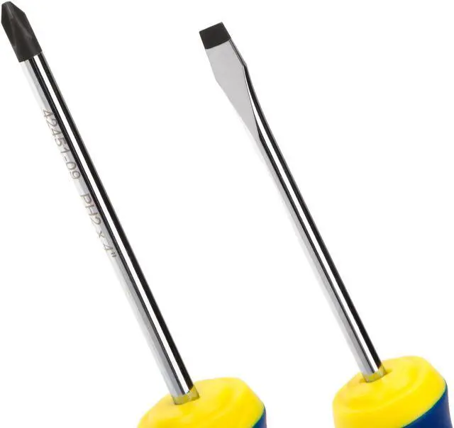 Alt view image 3 of 12 - Estwing 10 Pc. Phillips and Slotted Screwdriver Set 42451