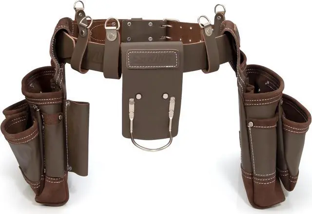Main image of Estwing 94746 14 Pocket Leather Framer's Set