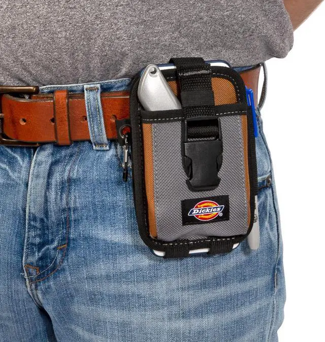 Alt view image 4 of 5 - Dickies Work Gear 57100 2-Compartment Large Phone and Tool Pouch