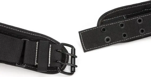 Alt view image 2 of 3 - Dickies Work Gear 57056 5-Inch Padded Work Belt with Double-Tongue Roller Buckle