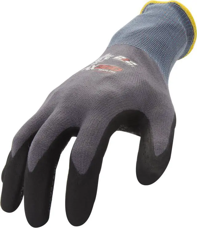 Main image of 212 Performance AXDG-16-010 AX360 Dotted Grip Nitrile-dipped Work Glove, 12-Pair Bulk Pack, Large