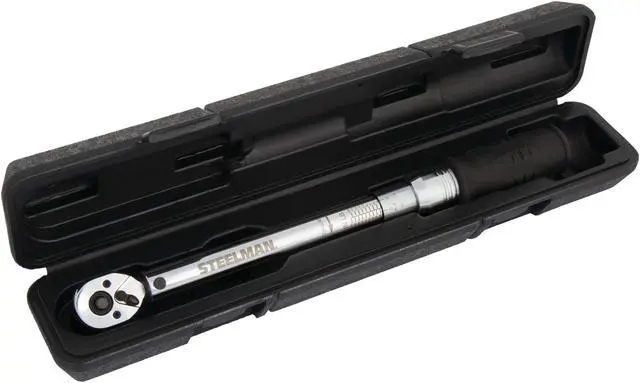 Alt view image 3 of 13 - STEELMAN 60464 3/8-Inch Drive 30-200 in-lb Micro-Adjustable Torque Wrench