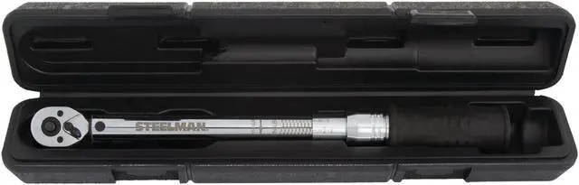 Alt view image 2 of 13 - STEELMAN 60464 3/8-Inch Drive 30-200 in-lb Micro-Adjustable Torque Wrench