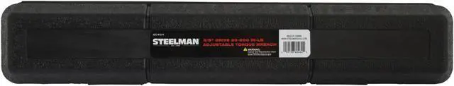 Alt view image 5 of 13 - STEELMAN 60464 3/8-Inch Drive 30-200 in-lb Micro-Adjustable Torque Wrench