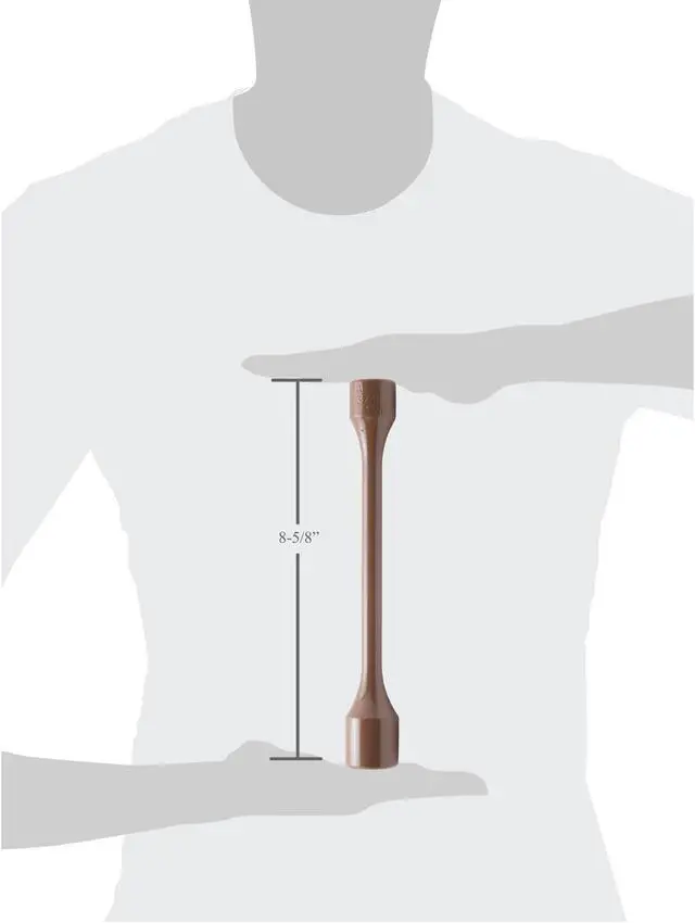Alt view image 2 of 5 - STEELMAN 50062 1/2-Inch Drive x 13/16-Inch 100 ft-lb Torque Stick, Brown