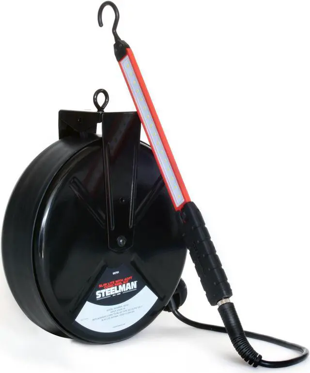 Main image of STEELMAN 99761 LED Slim-Lite with 40-Foot Cord Reel