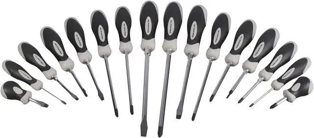 Main image of STEELMAN PRO 78460 Slotted, Phillips, and Torx Screwdriver Set, 16-Piece