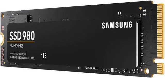 Main image of SAMSUNG 980 M.2 2280 1TB PCI-Express 3.0 x4, NVMe 1.4 V-NAND MLC Internal Solid State Drive (SSD) MZ-V8V1T0B/AM