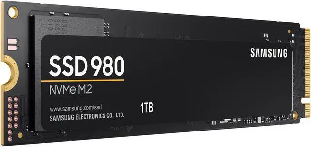 Alt view image 2 of 7 - SAMSUNG 980 M.2 2280 1TB PCI-Express 3.0 x4, NVMe 1.4 V-NAND MLC Internal Solid State Drive (SSD) MZ-V8V1T0B/AM