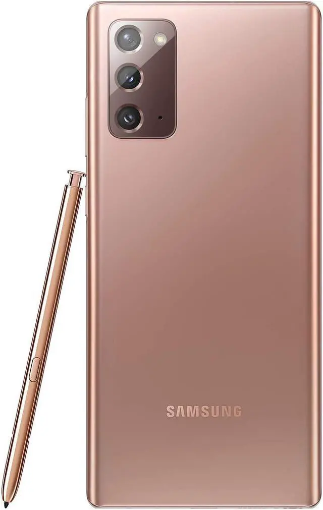 Alt view image 2 of 2 - Samsung Galaxy Note 20 5G Factory Unlocked Android Cell Phone | US Version | 128GB of Storage | Mobile Gaming Smartphone | Long-Lasting Battery | Mystic Bronze