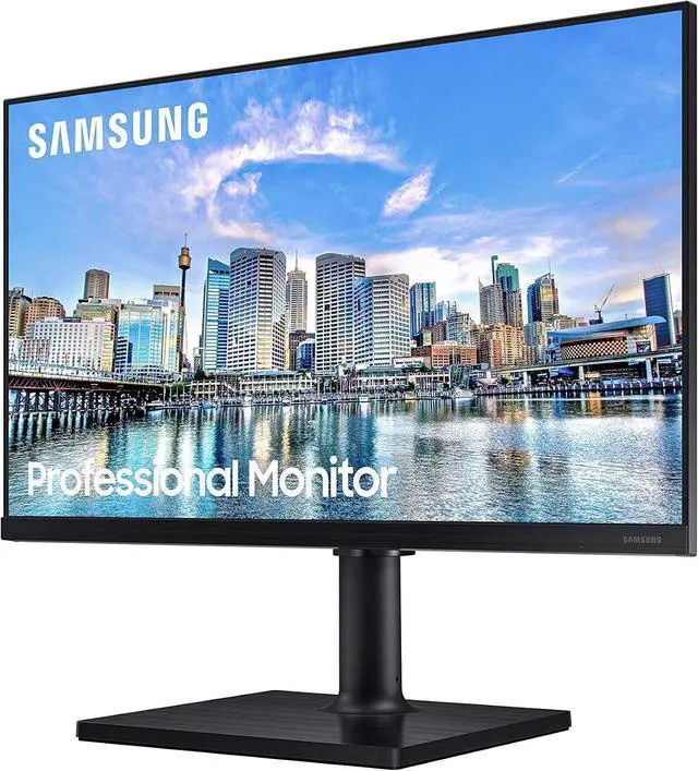 Main image of SAMSUNG FT45 Series 24-Inch FHD 1080p Computer Monitor, 75Hz, IPS Panel, HDMI, USB Hub, Height Adjustable Stand, 3 Yr WRNTY (LF24T452FQNXGO)