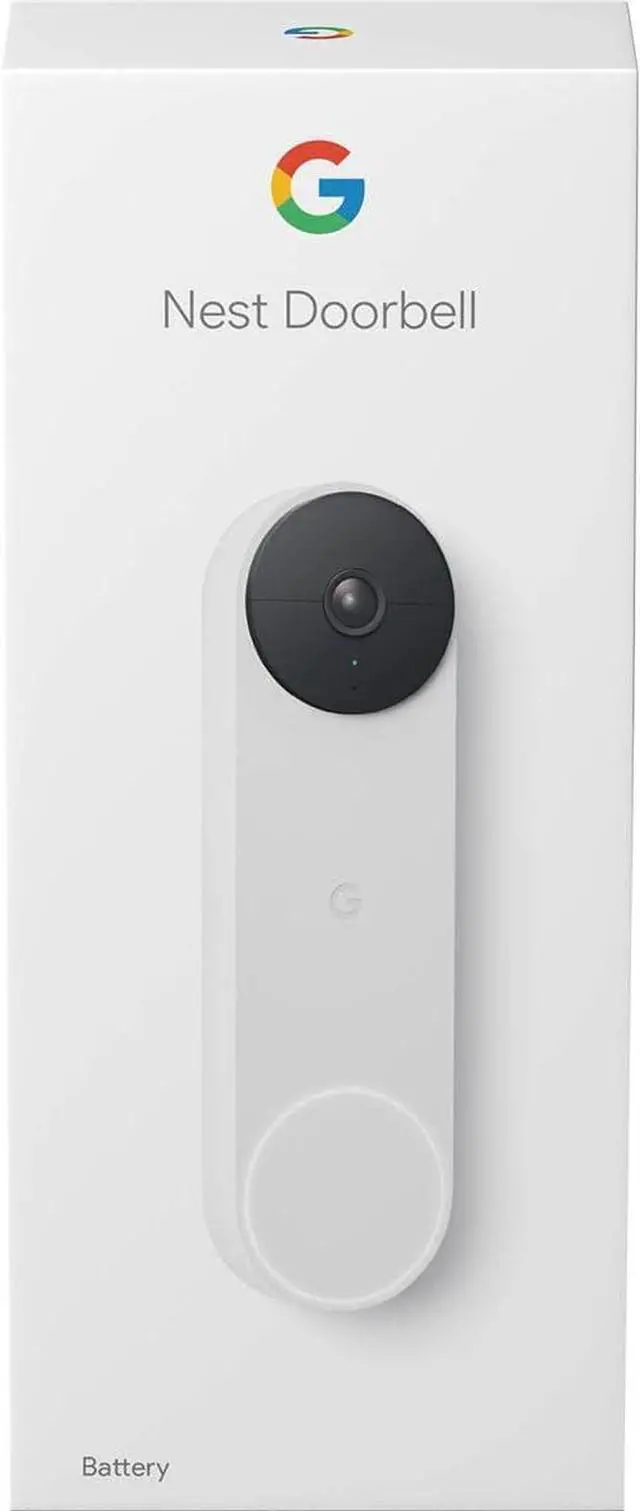 Alt view image 3 of 6 - Nest Video Doorbell Battery Powered - White