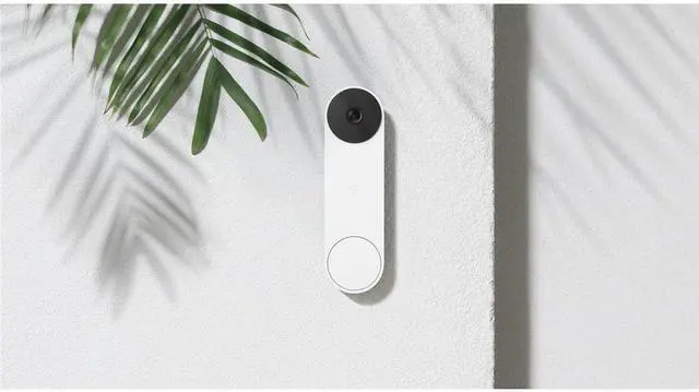 Alt view image 2 of 6 - Nest Video Doorbell Battery Powered - White