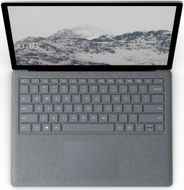 Alt view image 3 of 6 - Microsoft Surface Laptop 13.5" Intel Core i7-7660U 16GB Memory LPDDR3 1866 1TB SSD Windows 10 Pro 64-Bit JKX-00001