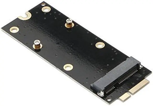 Main image of mSATA mini-SATA SSD Slot to 7+17 pin Converter Adapter Card Support 2012 Year Macbook Pro laptop and IMAC A1398 A1425 MC975 MC976 ME662 ME664 ME665