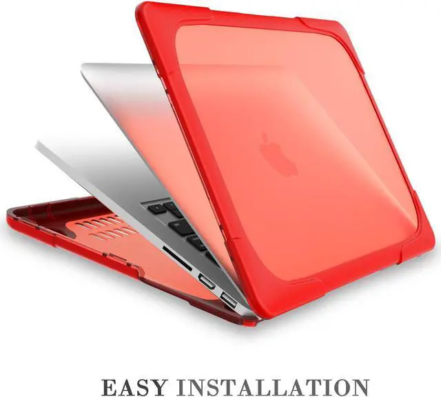 Alt view image 6 of 7 - For Macbook Pro 15 Retina Case Werleo Heavy Duty Hard Case Protective Cover for Apple Macbook Pro 15.4" with Retina Display Compatible with A1398 2012-2015 Release