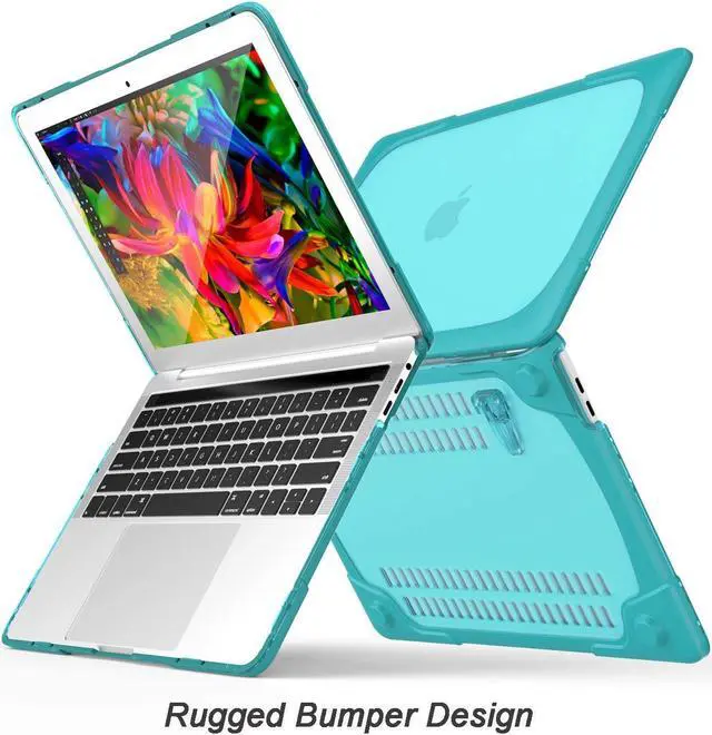 Alt view image 3 of 7 - MacBook Pro Retina 13 Case Werleo Rubberized Heavy Duty Shockproof Hard Plastic Protective Case Cover with Foldable Kickstand for Apple MacBook Pro Retina 13.3" inch Model A1502 A1425