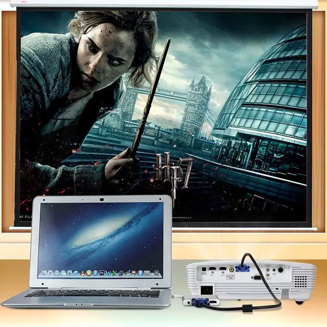 Alt view image 6 of 7 - Compatible with iPhone iPad Lightning to HDMI VGA AV Adapter, Anlyso Latest 4 in 1 HDMI VGA Audio AV Converter Compatible with iPhone Xs MAX XR X 8 7 6 Plus iPad Mini Air Pro to TV Projector Monitor