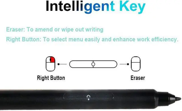Alt view image 2 of 6 - New Surface Pro Pen Digital Tablet Pen for Surface Pro 3 Pro 4 with 4096 Levels of Pressure for High-Fidelity Writing