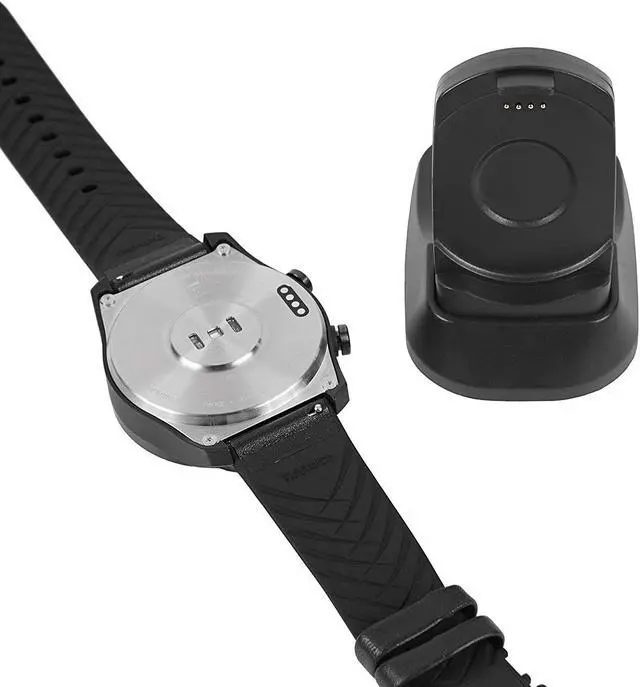 Alt view image 2 of 6 - for TicWatch Pro Charger Stand 3.3ft USB Charging Cable Replacement Magnetic Charging Dock for TicWatch Pro Smart Watch