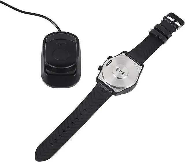 Alt view image 3 of 6 - for TicWatch Pro Charger Stand 3.3ft USB Charging Cable Replacement Magnetic Charging Dock for TicWatch Pro Smart Watch