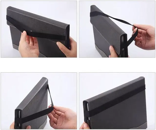 Alt view image 7 of 7 - 2018 New Surface Pro 6 Case / Pro 5 Case / Pro 4 Case / Pro 3 Case with Pen Holder Smart Folio Case Stand Cover for Microsoft Surface Pro 2017 Pro 5 Pro 4 Pro 3 Compatible with Type Cover Keyboard