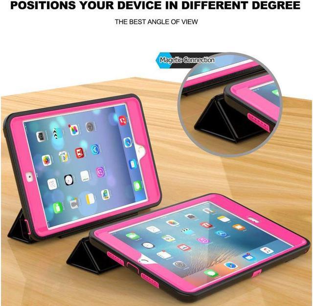 Alt view image 2 of 7 - Magnetic Smart Case for iPad Pro 12.9 Inch 2017 2015 with Auto Sleep Wake Slim Lightweight Smart Shell Stand Cover Protective Cover for iPad Pro 12.9 Inch 1st & 2nd Generation