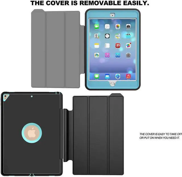 Alt view image 4 of 7 - Magnetic Smart Case for iPad Pro 12.9 Inch 2017 2015 with Auto Sleep Wake Slim Lightweight Smart Shell Stand Cover Protective Cover for iPad Pro 12.9 Inch 1st & 2nd Generation