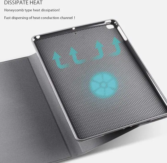 Alt view image 4 of 7 - iPad 9.7 2018 2017 Case / iPad Air 2 Case / iPad Air Case Slim Leather Stand Cover Shell Lightweight Multi-Angle Viewing Folio Cover with Auto Sleep/Wake for Apple iPad 6th / 5th Gen iPad Air 2
